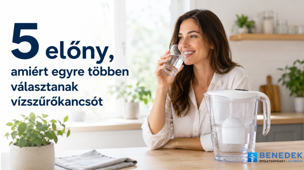 5 előny, amiért egyre többen választanak vízszűrőkancsót (Blog)