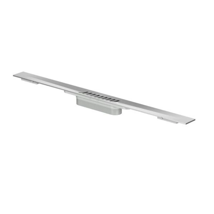Aco ShowerDrain S+ lineáris zuhanylefolyó négyzetmintás ráccsal 80 cm acél 9010.51.01