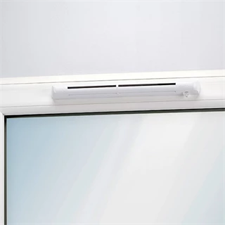 Aereco higroszabályozású légbevezető, 11-35m3/h (10Pa), 22-70m3/h (40Pa), nem lez., fehér EMM916 Aereco higroszabályozású légbevezető, 11-35m3/h (10Pa), 22-70m3/h (40Pa), nem lez., fehér EMM916