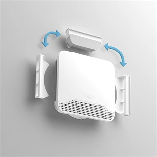 Aereco önszabályozó, növelt léghozamú falátvezetéses légbevezető 40m3/h (10Pa), 80m3/h (40Pa), O100 mm, fehér EFT026 KIV