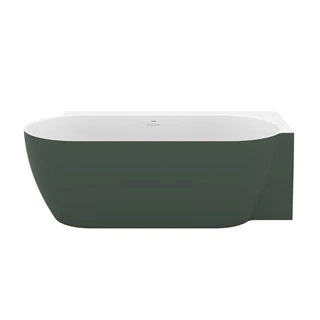 Ravak FREEDOM Corner II TEC R 1750x860 mm fehér/grey green akrilkád sarokba CC81200000