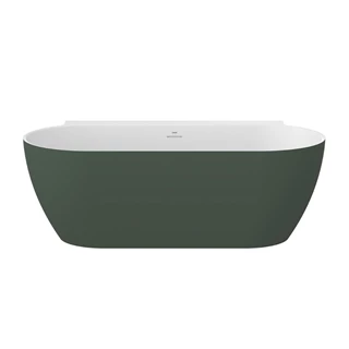 Ravak FREEDOM W II TEC 1700x870 mm fehér/grey green akrilkád falhoz, króm lefolyóval CC71200000