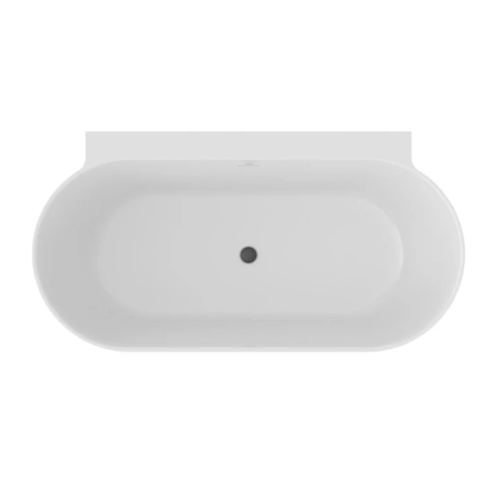 Ravak FREEDOM W II TEC 1700x870 mm fehér/white drain akrilkád falhoz, króm lefolyóval CC71B00000