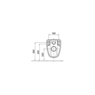 Alföldi Saval 2.0 mélyöblítésű fali wc csésze ALF-4056 59 01