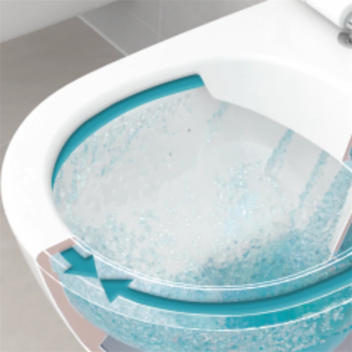 Alföldi Saval 2.0 laposöblítésű perem nélküli fali wc EasyPlus felülettel 7068 R0 R1