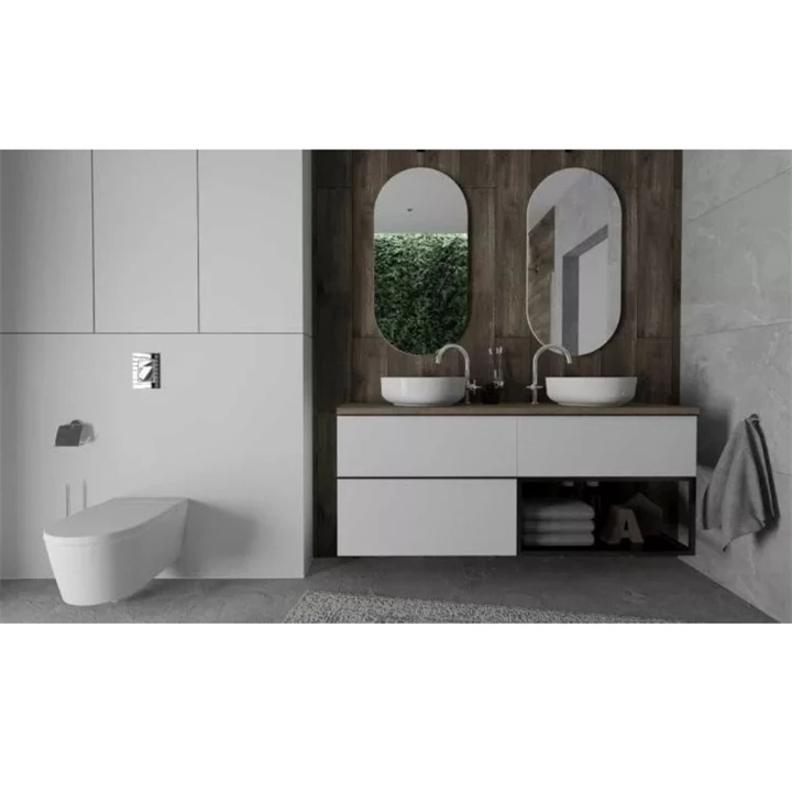 Arezzo design 160x46 cm mosdópult, természetes tölgy AR-166904 Arezzo design 160x46 cm mosdópult, természetes tölgy AR-166904