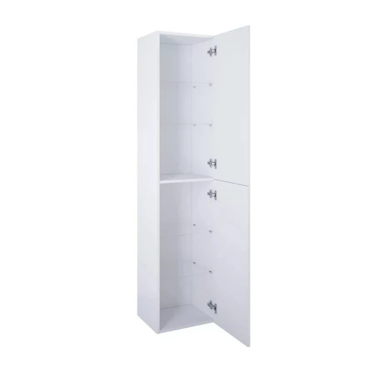 Arezzo design állószekrény 180x40x35,2 cm-es, 2 ajtós, magasfényű fehér AR-167409