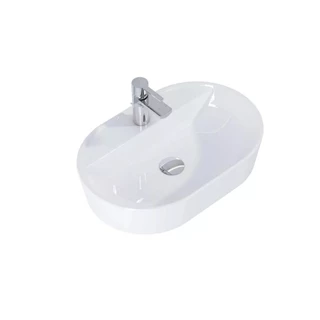 Arezzo design Babette pultra ültethető mosdó 62 cm, fehér AR-145079 Arezzo design Babette pultra ültethető mosdó 62 cm, fehér AR-145079