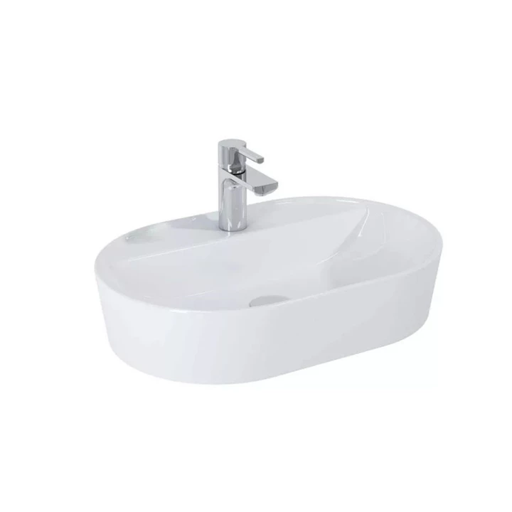 Arezzo design Babette pultra ültethető mosdó 62 cm, fehér AR-145079 Arezzo design Babette pultra ültethető mosdó 62 cm, fehér AR-145079