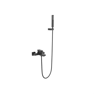 Arezzo CUBEFIELD kádcsaptelep szett, fekete AR-4410B