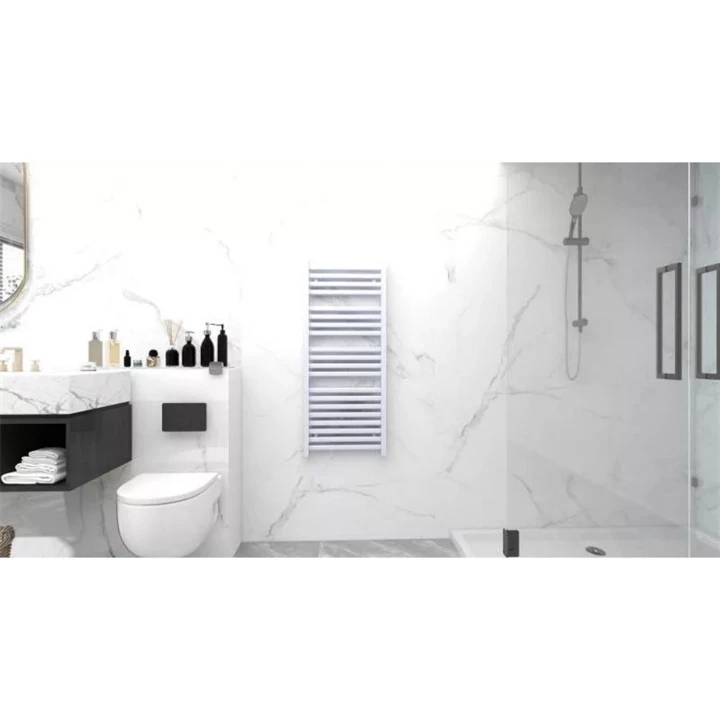 Arezzo design DUO WHITE 1200X500 törölközőszárítós radiátor AR-DU12050W Arezzo design DUO WHITE 1200X500 törölközőszárítós radiátor AR-DU12050W