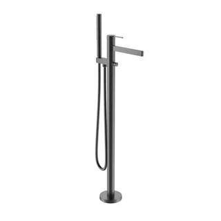 Arezzo design ELEGANT szabadon álló kádtöltő csaptelep, gun metal AR-10095GM Arezzo design ELEGANT szabadon álló kádtöltő csaptelep, gun metal AR-10095GM