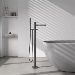 Arezzo design ELEGANT szabadon álló kádtöltő csaptelep, gun metal AR-10095GM Arezzo design ELEGANT szabadon álló kádtöltő csaptelep, gun metal AR-10095GM