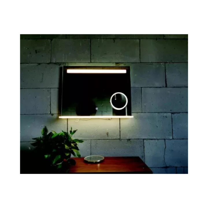 Arezzo design LED tükör világító polccal és kozmetikai tükörrel 1000x800 mm AR-10080KT