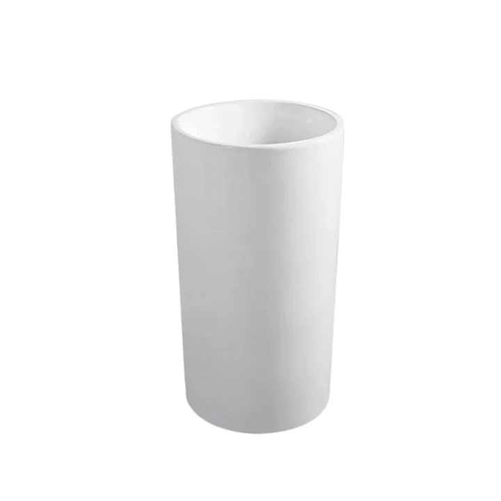 Arezzo design Lincoln álló porcelán mosdó 45x45x81 cm, fényes fehér AR-M9014A Arezzo design Lincoln álló porcelán mosdó 45x45x81 cm, fényes fehér AR-M9014A