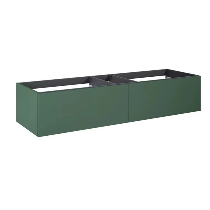 Arezzo design Monterey 160 alsószekrény két fiókkal, matt zöld AR-169475 Arezzo design Monterey 160 alsószekrény két fiókkal, matt zöld AR-169475
