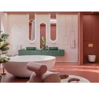 Arezzo design Monterey 160 alsószekrény két fiókkal, matt zöld AR-169475 Arezzo design Monterey 160 alsószekrény két fiókkal, matt zöld AR-169475