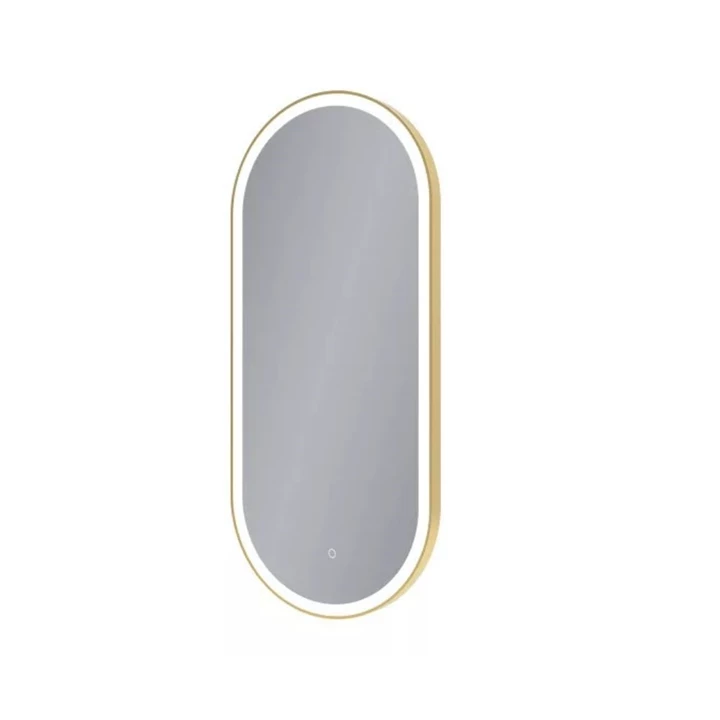 Arezzo design okos LED tükör 40x90 cm, szálcsiszolt arany kerettel AR-3056 Arezzo design okos LED tükör 40x90 cm, szálcsiszolt arany kerettel AR-3056