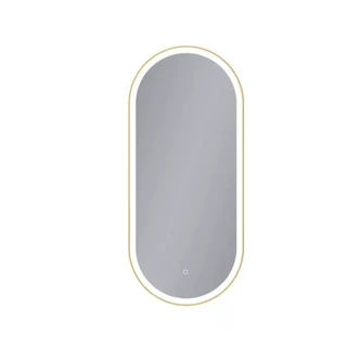 Arezzo design okos LED tükör 40x90 cm, szálcsiszolt arany kerettel AR-3056 Arezzo design okos LED tükör 40x90 cm, szálcsiszolt arany kerettel AR-3056
