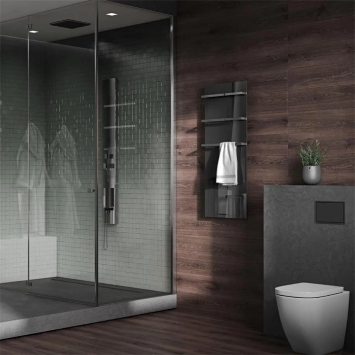 Arezzo design ONYX BLACK 3 matt fekete elektromos törölközőszárító radiátor AR-ONYX3MBMATT Arezzo design ONYX BLACK 3 matt fekete elektromos törölközőszárító radiátor AR-ONYX3MBMATT