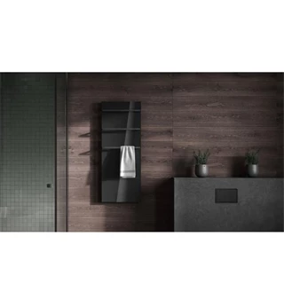 Arezzo design ONYX BLACK 3 matt fekete elektromos törölközőszárító radiátor AR-ONYX3MBMATT Arezzo design ONYX BLACK 3 matt fekete elektromos törölközőszárító radiátor AR-ONYX3MBMATT