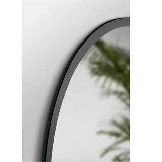 Arezzo design SHARON ovális 52/92 led tükör, fekete AR-168462