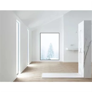 Arezzo STONE pala hatású öntött márvány zuhanytálca, 120x90 cm-es, fehér (2 doboz) AR-DYT129LW