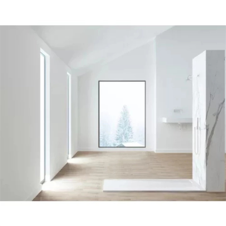 Arezzo STONE pala hatású öntött márvány zuhanytálca, 120x90 cm-es, fehér (2 doboz) AR-DYT129LW