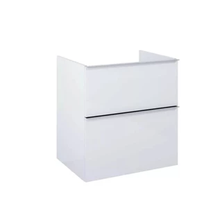Arezzo design Monterey 60cm-es alsószekrény mosdópulthoz 2 fiókkal magasfényű fehér AR-167089 Arezzo design Monterey 60cm-es alsószekrény mosdópulthoz 2 fiókkal magasfényű fehér AR-167089