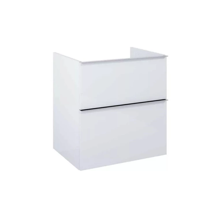 Arezzo design Monterey 60cm-es alsószekrény mosdópulthoz 2 fiókkal magasfényű fehér AR-167089 Arezzo design Monterey 60cm-es alsószekrény mosdópulthoz 2 fiókkal magasfényű fehér AR-167089