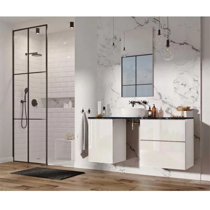 Arezzo design Monterey 60cm-es alsószekrény mosdópulthoz 2 fiókkal magasfényű fehér AR-167089 Arezzo design Monterey 60cm-es alsószekrény mosdópulthoz 2 fiókkal magasfényű fehér AR-167089