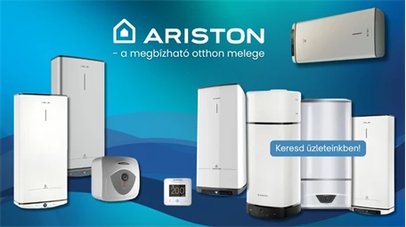 ARISTON - a megbízható otthon melege ARISTON - a megbízható otthon melege
