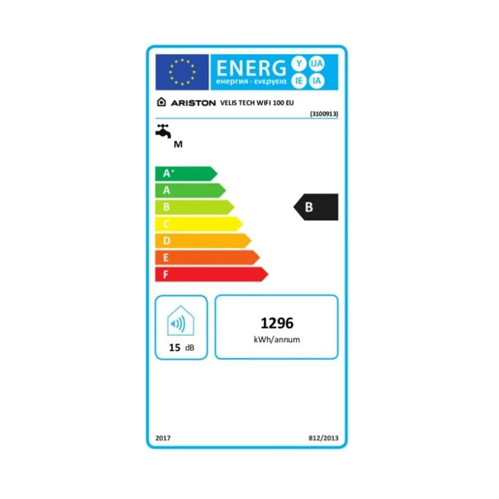 Ariston VELIS TECH WIFI 100 EU villanybojler 3100913 Ariston VELIS TECH WIFI 100 EU villanybojler 3100913