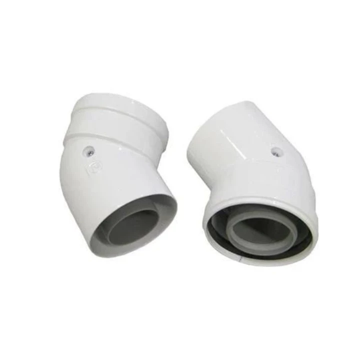Ariston 45°-os könyökidom alu/pp, 80/125 mm 3318092 Ariston 45°-os könyökidom alu/pp, 80/125 mm 3318092