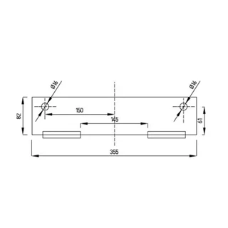 Ariston H-tartó PRO 1 R EVO bojlerekhez 3852055 Ariston H-tartó PRO 1 R EVO bojlerekhez 3852055