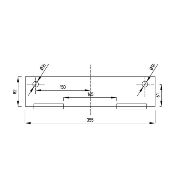 Ariston H-tartó PRO 1 R EVO bojlerekhez 3852055 Ariston H-tartó PRO 1 R EVO bojlerekhez 3852055