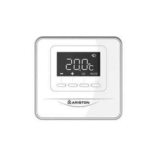 Ariston Cube vezetékes szobatermosztát, fehér 3319477 Ariston Cube vezetékes szobatermosztát, fehér 3319477