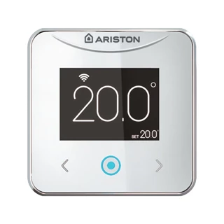 Ariston Cube S Net vezetékes szobatermosztát, fehér 3319476 Ariston Cube S Net vezetékes szobatermosztát, fehér 3319476