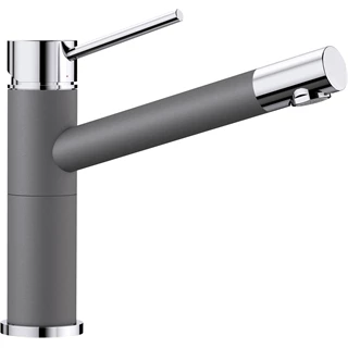 Blanco ALTA compact csaptelep, palaszürke/króm, magas nyomású 518810 Blanco ALTA compact csaptelep, palaszürke/króm, magas nyomású 518810