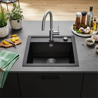 Blanco DALAGO 5 Silgranit mosogatótálca excenter nélkül, antracit 518521 Blanco DALAGO 5 Silgranit mosogatótálca excenter nélkül, antracit 518521