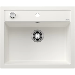 Blanco DALAGO 6 Silgranit mosogatótálca excenter nélkül, fehér 514199 Blanco DALAGO 6 Silgranit mosogatótálca excenter nélkül, fehér 514199