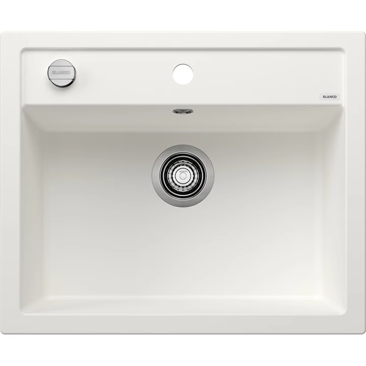 Blanco DALAGO 6 Silgranit mosogatótálca excenter nélkül, fehér 514199 Blanco DALAGO 6 Silgranit mosogatótálca excenter nélkül, fehér 514199