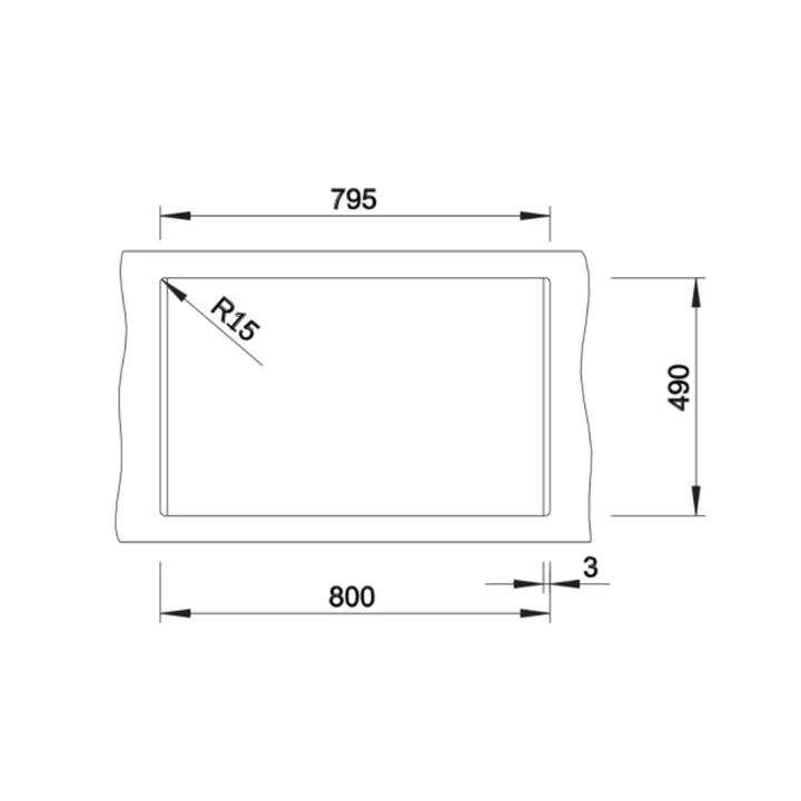 Blanco DALAGO 8 SILGRANIT mosogatótálca, törtfehér, excenter 527065