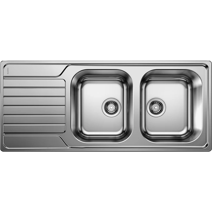 Blanco DINAS 8 S mosogatótálca, forgatható, fényezett rozsdamentes acél, csaplyuk nélkül, excenter nélkül 523376