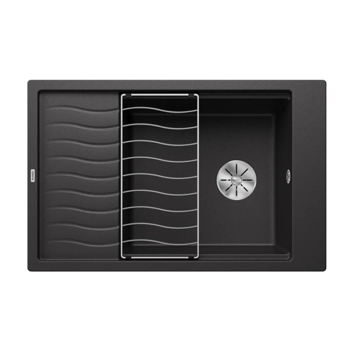 Blanco ELON XL 6 S Silgranit mosogatótálca excenter nélkül, antracit, InFino 524844 Blanco ELON XL 6 S Silgranit mosogatótálca excenter nélkül, antracit, InFino 524844