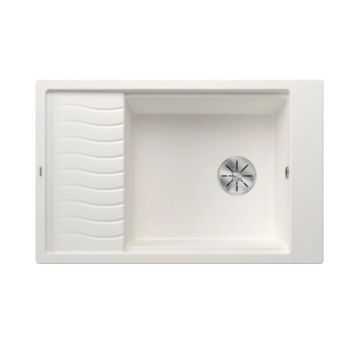 Blanco ELON XL 6 S Silgranit mosogatótálca excenter nélkül, fehér, InFino 524848 Blanco ELON XL 6 S Silgranit mosogatótálca excenter nélkül, fehér, InFino 524848