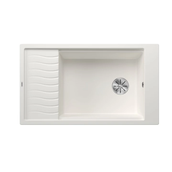 Blanco ELON XL 8 S Silgranit mosogatótálca excenter nélkül, fehér, InFino 524874 Blanco ELON XL 8 S Silgranit mosogatótálca excenter nélkül, fehér, InFino 524874