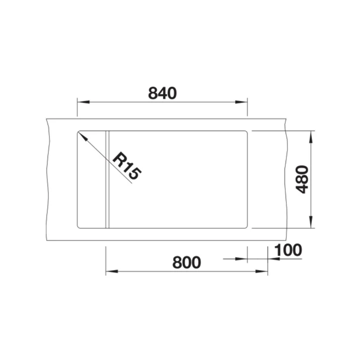 Blanco ELON XL 8 S SILGRANIT mosogatótálca, vulkánszürke, excenter nélkül 527255 Blanco ELON XL 8 S SILGRANIT mosogatótálca, vulkánszürke, excenter nélkül 527255