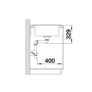 Blanco ELON XL 8 S SILGRANIT mosogatótálca, vulkánszürke, excenter nélkül 527255 Blanco ELON XL 8 S SILGRANIT mosogatótálca, vulkánszürke, excenter nélkül 527255