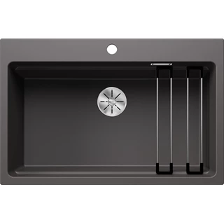 Blanco ETAGON 8 SILGRANIT mosogatótálca, palaszürke, tartozékokkal, excenter nélkül 525188 Blanco ETAGON 8 SILGRANIT mosogatótálca, palaszürke, tartozékokkal, excenter nélkül 525188